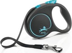 flexi Vodítko Black Design Flexi, S pásek, 5 m/15 kg, blue