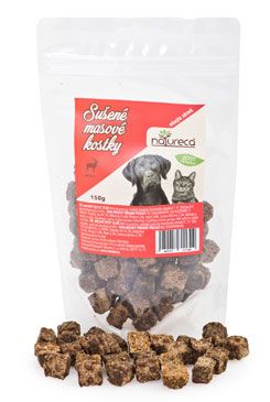 NATURECA pochoutka Masové kostky-Jelen, 100%maso 150 g