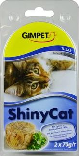Gimpet kočka konz. ShinyCat tuňak 2x70 g