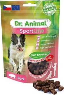Pochoutka Dr. Animal Sportline vepřové 100 g