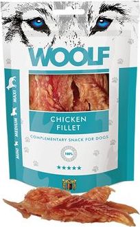 Woolf Pamlsky pro psy WOOLF, chicken fillet, 100 g