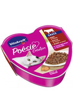 Vitakraft Cat Poésie konz. šťáva hovězí, mrkev 85 g