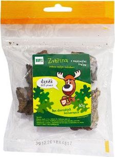 MAPES Pochoutka pro psy MAPES, sušená zvěřina, daněk, 60 g