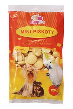 Tobby Piškoty pro psy Tobby, mini, 120 g