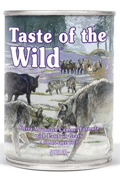 Taste of the Wild Petfood Konzerva pro psy Taste of the Wild, Sierra Mountain, 390 g