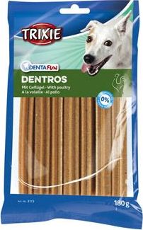Trixie Pamlsky pro psy Dentafun Trixie, kuřecí tyčky, 180 g