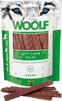 Woolf Pamlsky pro psy WOOLF, soft lamb fillet, 100 g