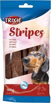 Trixie Pamlsky pro psy Stripes Trixie, hovězí, 10 ks, 100 g