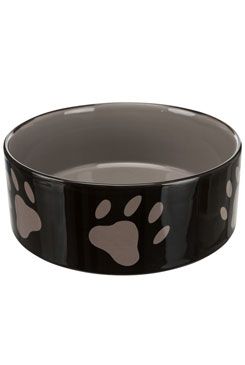 Trixie Miska keramická Trixie, 1,4 l/20 cm, hnědá