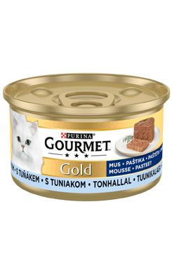 Purina Konzerva pro kočky Gourmet Gold Purina, tuňák, 85 g