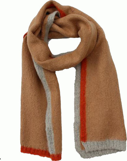 Springstar Šála Sabrina Springstar, brown/orange