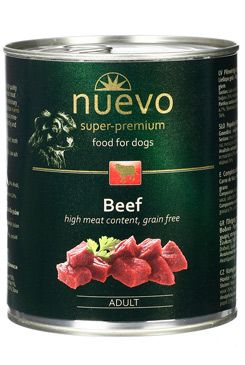 Nuevo Konzerva pro psy Hovězí Nuevo, adult, 800 g