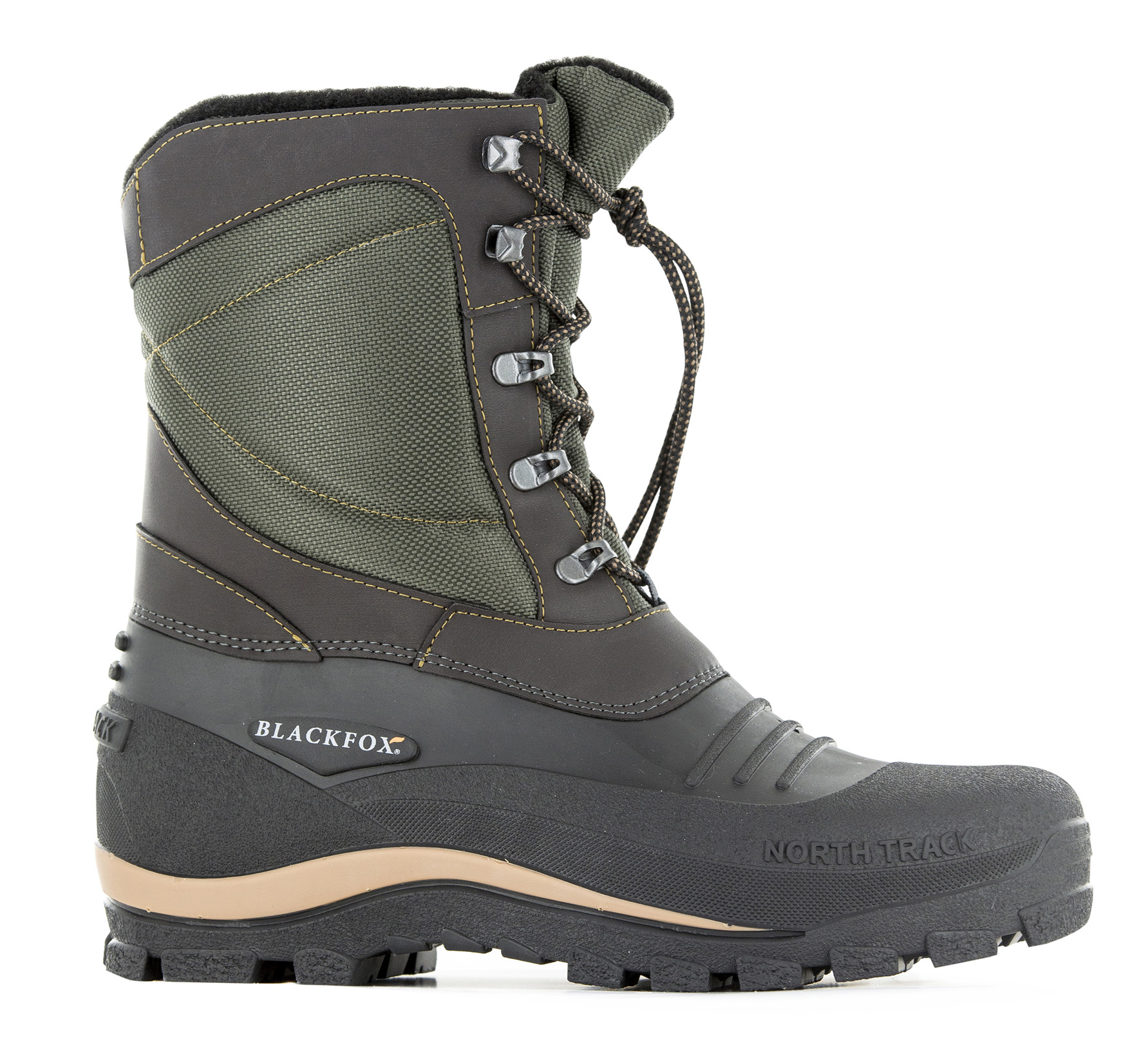 BLACKFOX Boty outdoorové Bradley BLACKFOX, unisex, zimní, kaki Velikost: 40