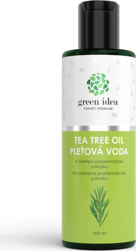 Green idea Pleťová voda TTO s měsíčkem, panthenolem a zinkem GREEN IDEA, 200 ml