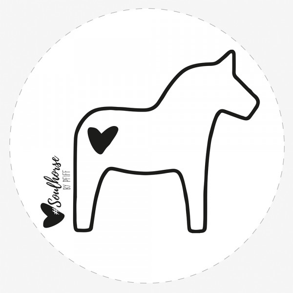 Samolepka Soulhorse PFIFF Varianta: Koník
