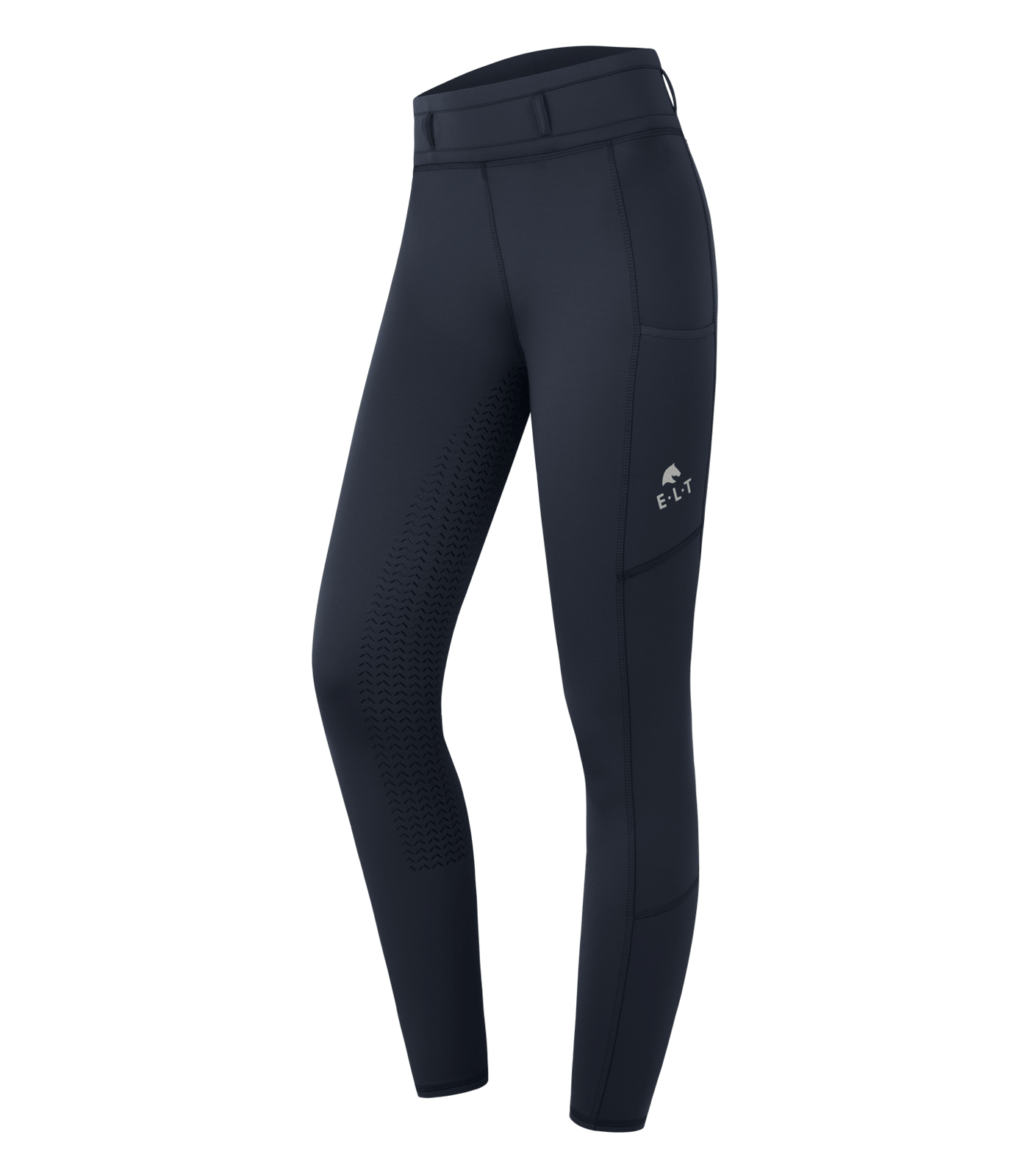 ELT Legíny jezdecké Ella s gripem ELT, dámské, dark blue Velikost: 46