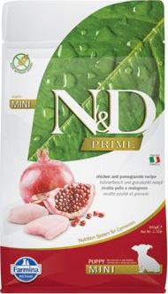 N&D (Farmina Pet Foods) Granule pro psy N&D PRIME DOG Puppy Mini Chicken & Pomegranate, 800 g