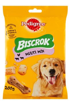 Pochoutka pro psy Pedigree Multi Biscrok, 200 g