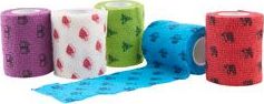 Kruuse Jorgen A/S Bandáže samolepicí Fun-Flex 5 cm x 4,5 m, Christmas mix, 10 ks
