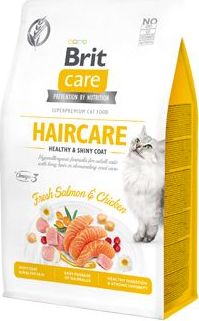 Granule GF Haircare Healthy&Shiny Coat Brit Care Cat, 0,4 kg