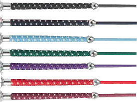 USG Bič drezurní Silvery USG, více velikostí, green Délka: 130 cm