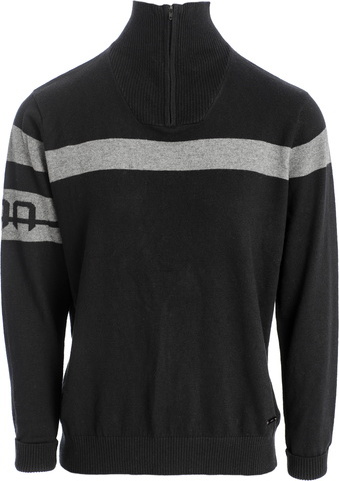 AA PLATINUM Svetr rolákový AA Platinum, unisex, černý Velikost: XXS