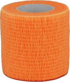 Covetrus Essentials Bandáž samolepicí CVET, 5 cm x 4,5 m, orange, 1 ks