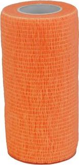 Covetrus Essentials Bandáž samolepicí CVET, 10 cm x 4,5 m, orange, 1 ks