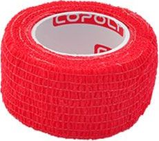 CoPoly Bandáž samolepicí CoPoly, 2,5 cm x 4,6m, red, 1 ks