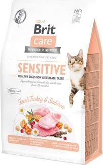 Granule pro kočky Brit Care Cat GF Sensit. Heal.Digest&Delic.Taste, 0,4 kg