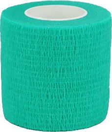 Covetrus Essentials Bandáž samolepicí CVET, 5 cm x 4,5 m, green, 1 ks
