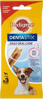 Pochoutka pro psy Pedigree Denta Stix Mini, 3 ks, 45g