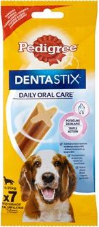 Pochoutka pro psy Pedigree Denta Stix Medium, 7 ks, 180 g