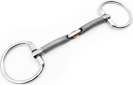 Udidlo olivové dvakrát lomené (bradoon) Sweet Iron Oliver Fager Velikost: 11 cm
