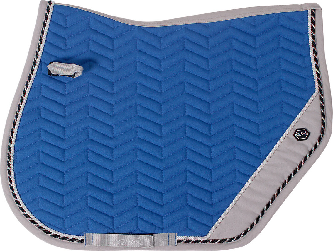 QHP Podsedlová dečka Shiva QHP, všestranná, cobalt blue/grey Velikost: PONY