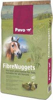 PAVO Pelety FibreNuggets PAVO, 20 kg