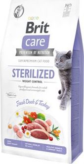 Brit Care Granule pro kočky GF Sterilized Weight Control Brit Care, 7 kg