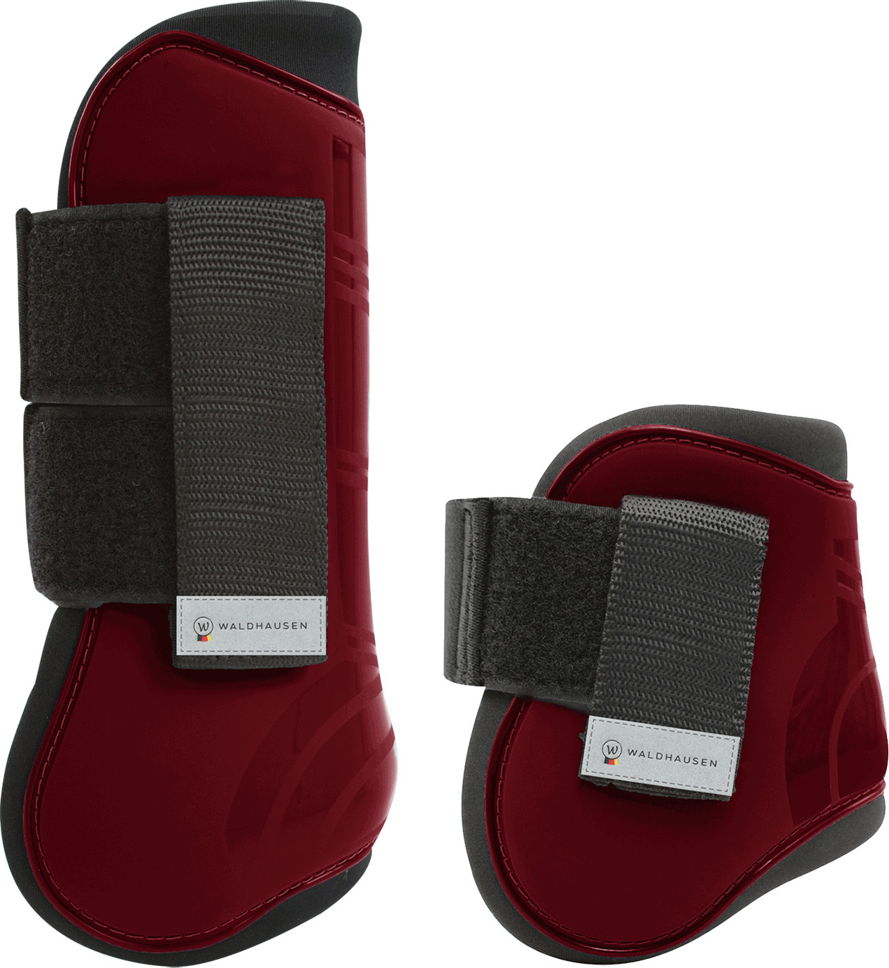 WALDHAUSEN Set předních a zadních kamaší Pro Waldhausen, 4 ks, ruby red Velikost: FULL