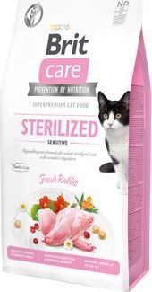 Brit Care Granule pro kočky GF Sterilized Sensitive Brit Care, 7 kg