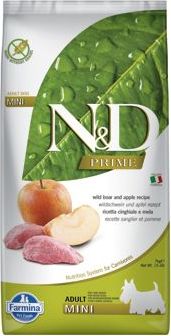 N&D (Farmina Pet Foods) Granule pro psy PRIME Adult Mini Boar & Apple N&D, 7 kg