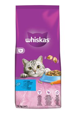 Whiskas Granule pro kočky Dry s tuňákem Whiskas, 14 kg