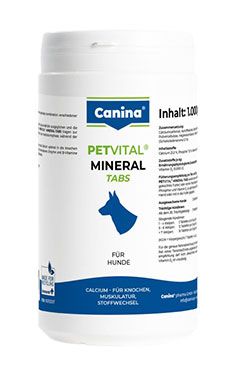 Canina Petvital Mineral Tabs Canina, 1000 g (500tbl.)