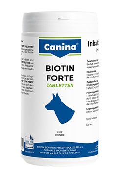 Canina Biotin Forte pro psy Canina, 210tbl