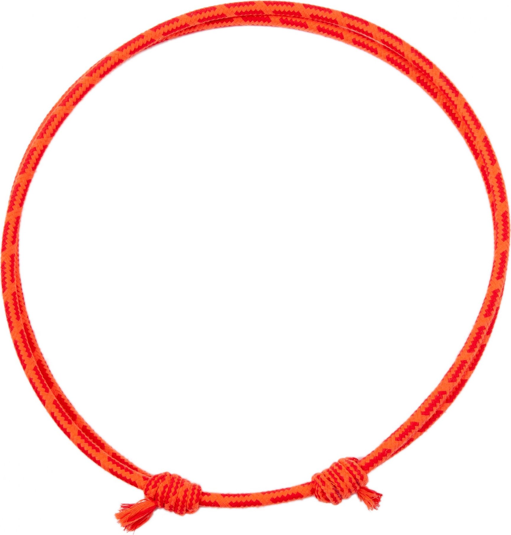USG Nákrčník kruhový USG, pevný, orange/red figured