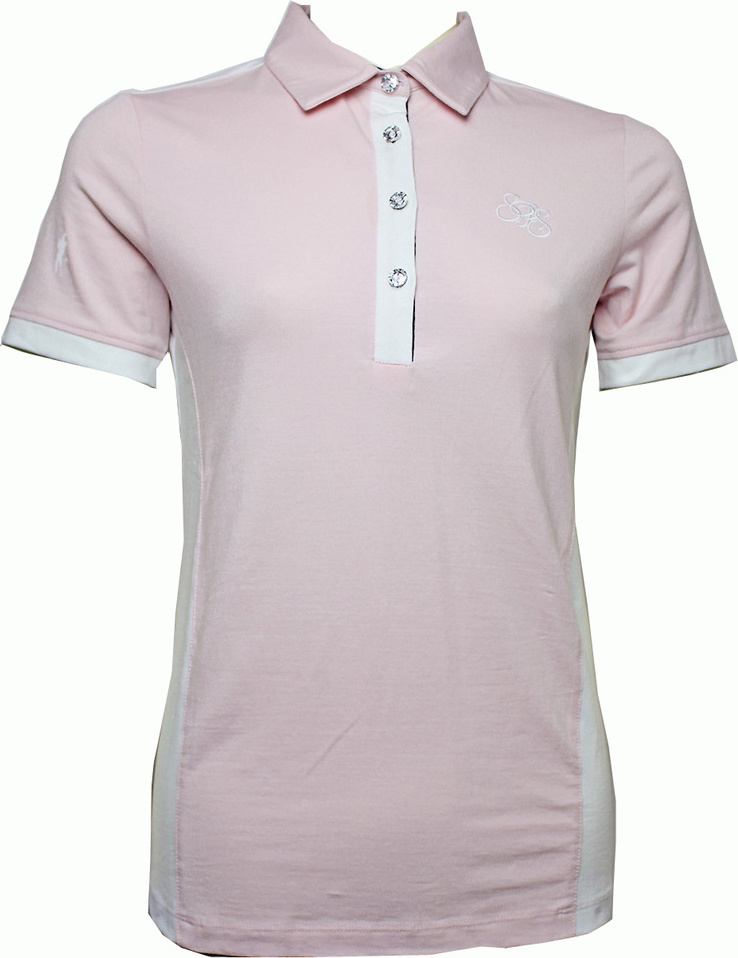 Springstar Triko polo Mara Springstar, dámské, rose/white Velikost: S