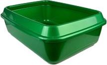 SUM PLAST Toaleta pro kočky Sum plast, 44x33x11 cm, green