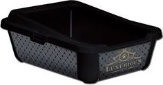 Tommi Toaleta pro kočky Hercules Luxurious, 50 cm, černá