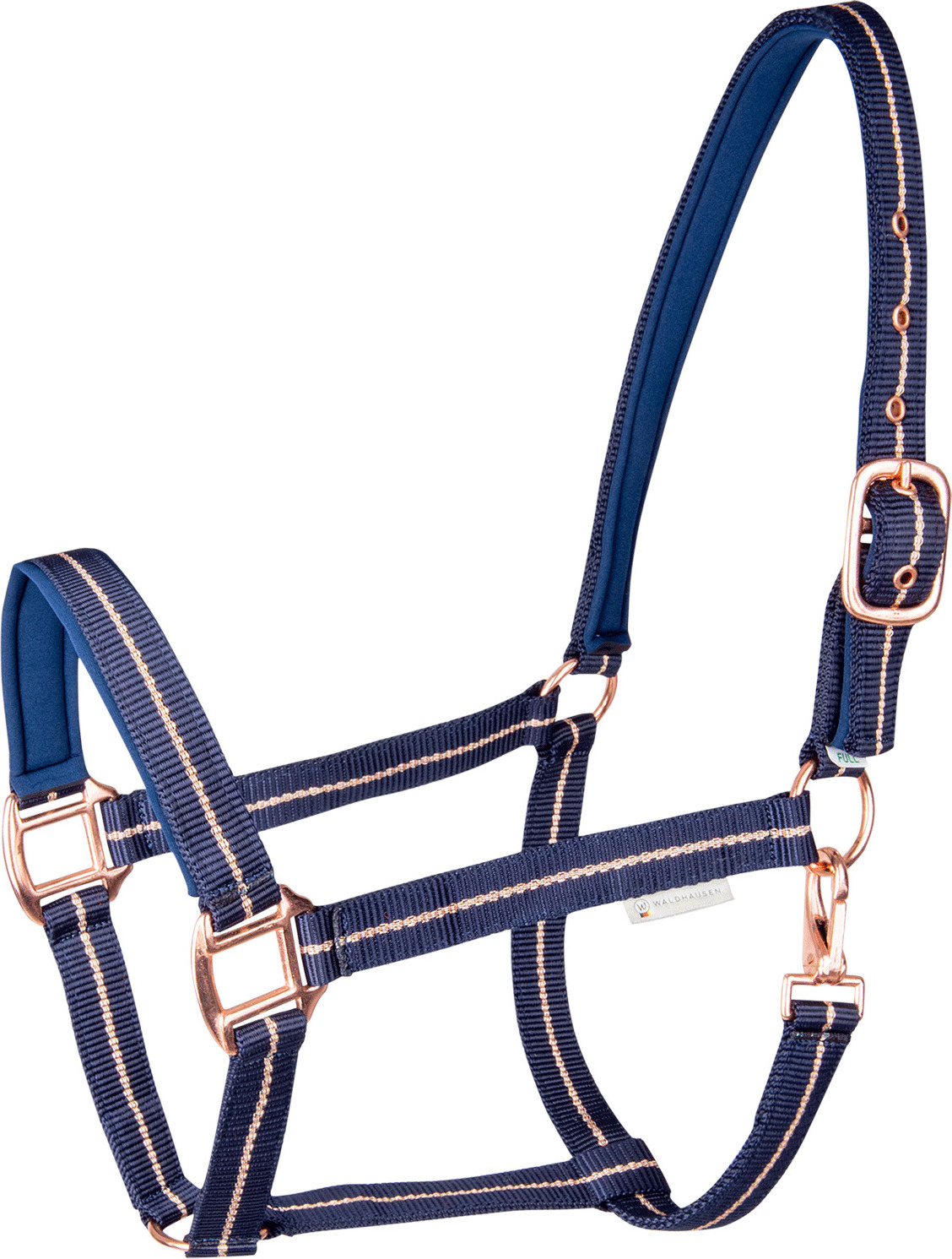 WALDHAUSEN Ohlávka Rosé Waldhausen, night blue Velikost: PONY