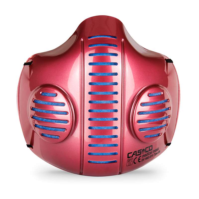 CASCO Ochranná maska 2.0 CASCO, raspberry