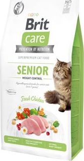 Brit Care Granule pro kočky GF Senior Weight Control Brit Care, 7 kg